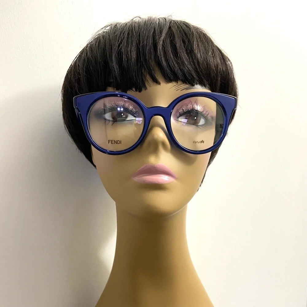 FENDI 47mm Round Optical Frames